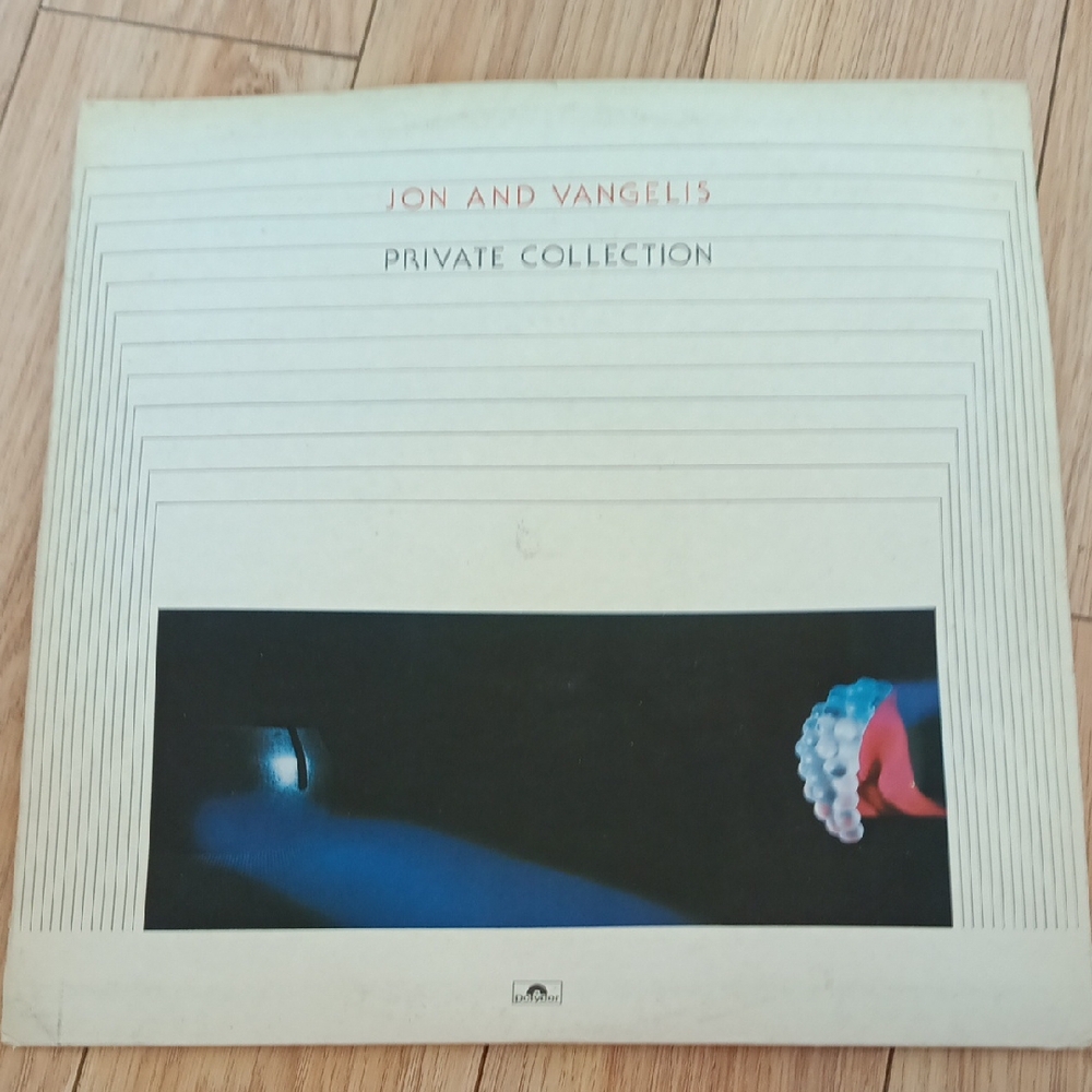 Jon and Vangelis Private Collection Vinyl Album RTB Yugoslavia Pressing